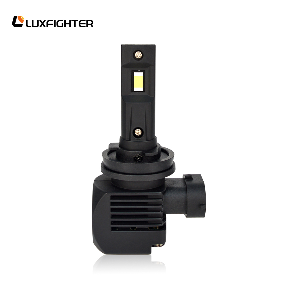 Q16 H9 6500K ສີຂາວ 100W Mini Size Plug and Play ດອກໄຟ LED Headlight